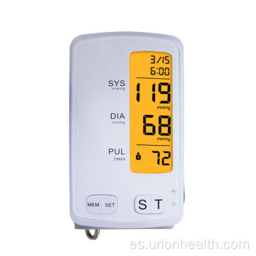 Monitor de presión arterial de la parte superior del brazo bluetooth portátil inteligente